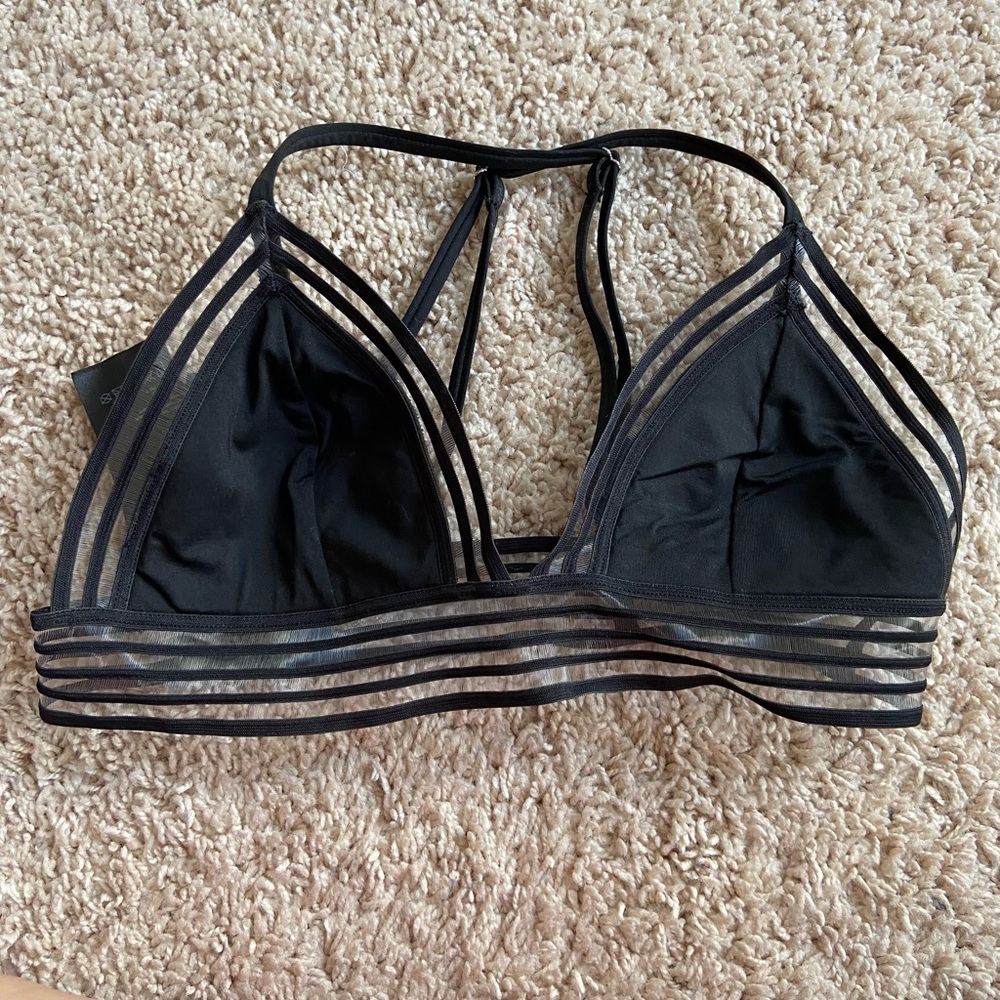 Black bralette